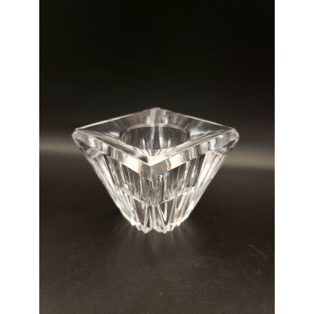 NWT Lenox Ovations Crosswinds Crystal Votive Tealight Candle Holder